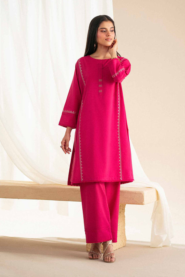 2 Piece - Embroidered Suit - KFS25-111
