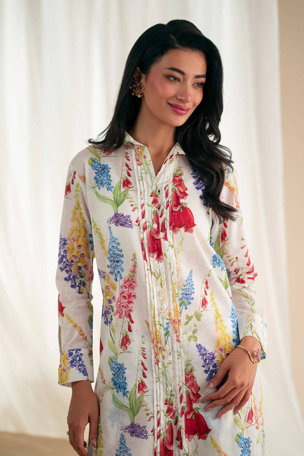 2 Piece - Embroidered Suit - KFS25-87