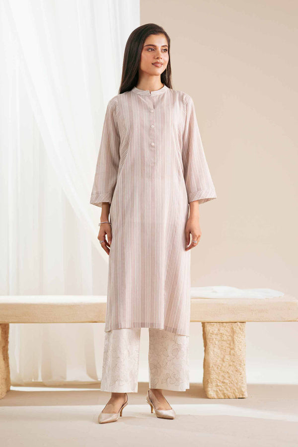 2 Piece - Embroidered Suit - KFS25-93