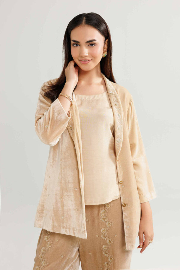 3 Piece - Embroidered Suit - KFW25-17