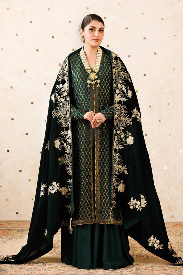 Embroidered Shawl - KFW25-48