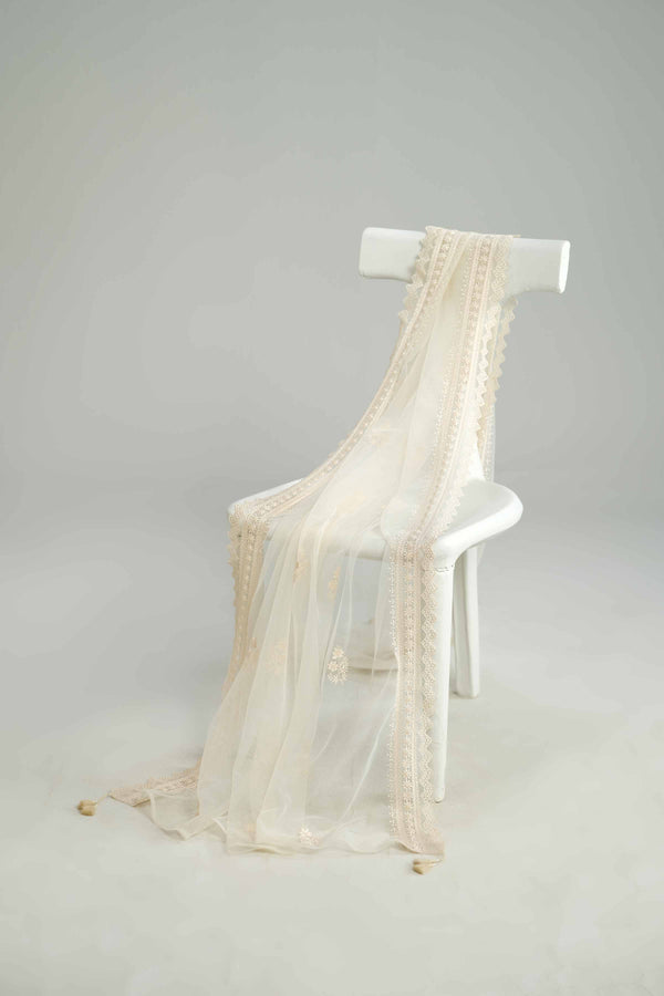 Embroidered Dupatta - KFW25-65