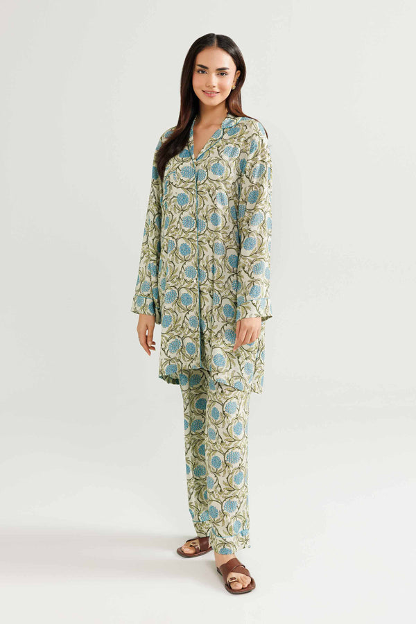 2 Piece - Printed Loungewear - KLW25-01