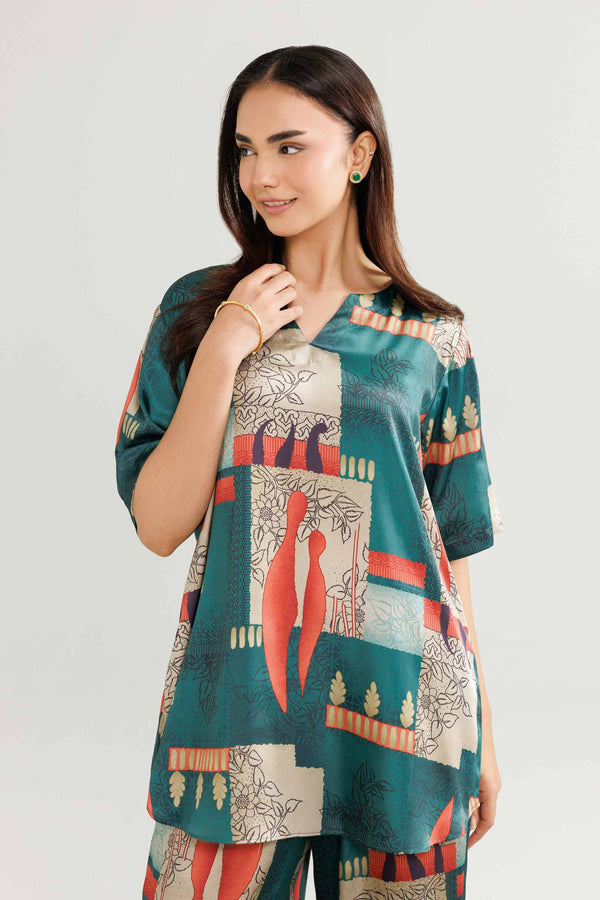 2 Piece - Printed Loungewear - KLW25-06