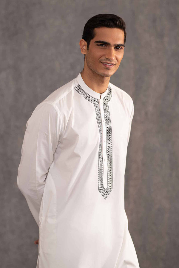 2 Piece - Embroidered Naqsh Suit - KNS25-06