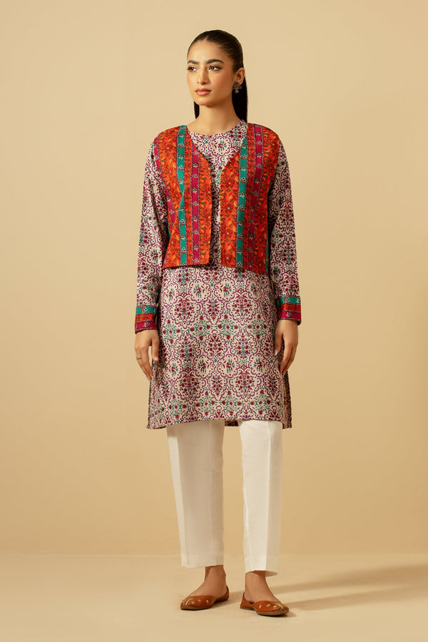 2 Piece - Printed Suit - KPW24-P3085-04