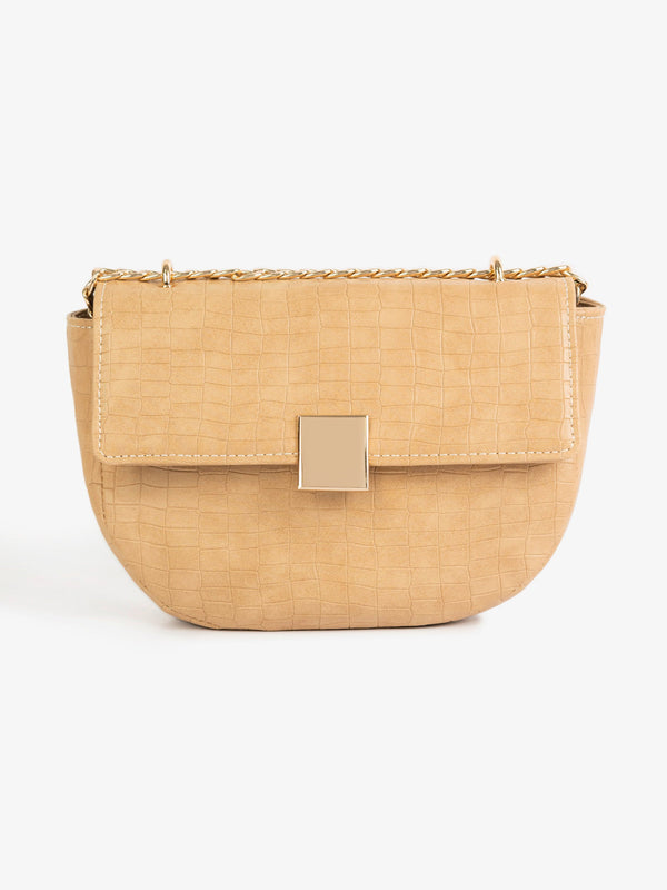 Snake Textured Handbag