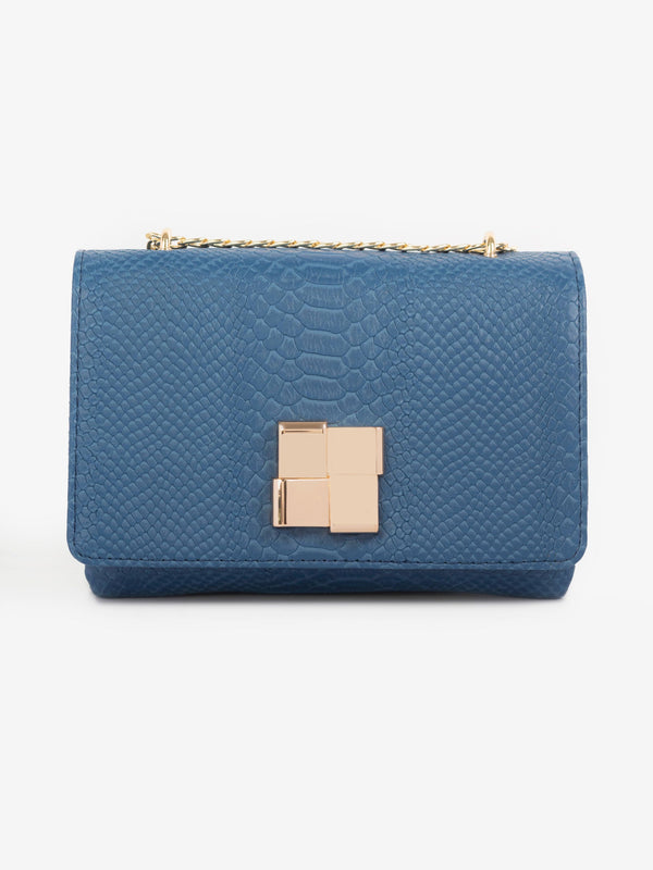 Snake Textured Clutch