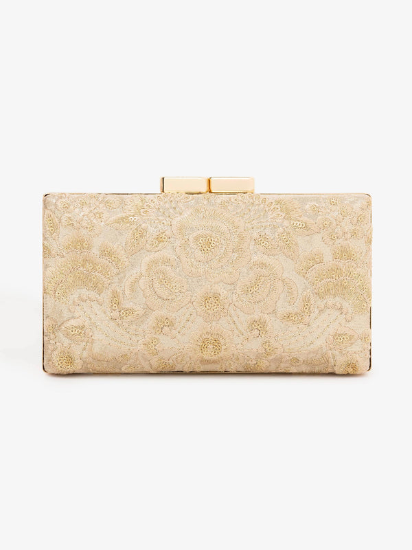 Embroidered Clutch
