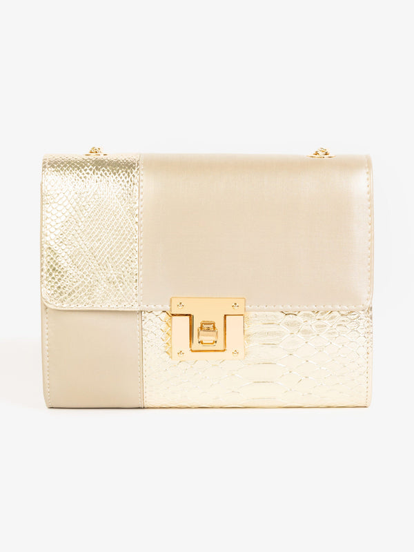 Two-tone Casual Clutch