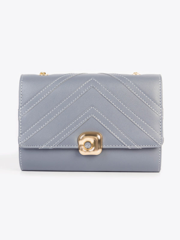 Chevron Stitch Clutch