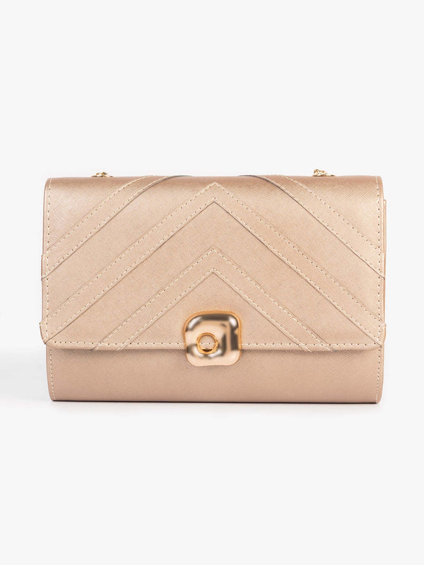 Chevron Stitch Clutch