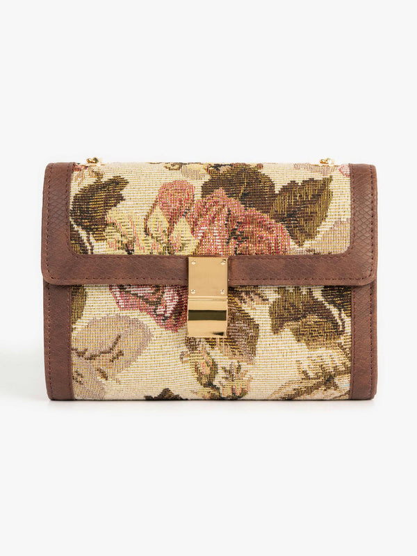 Floral Printed Clutch