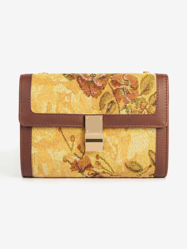 Floral Printed Clutch
