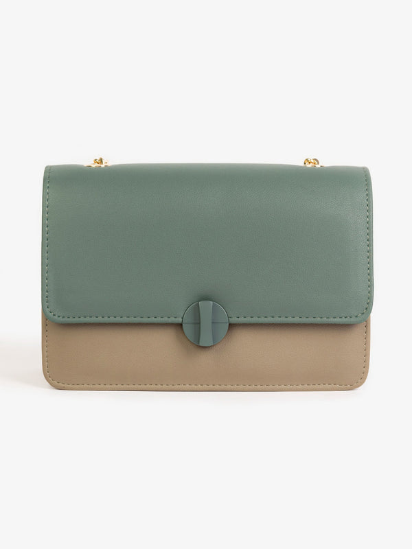 Two-tone Handbag