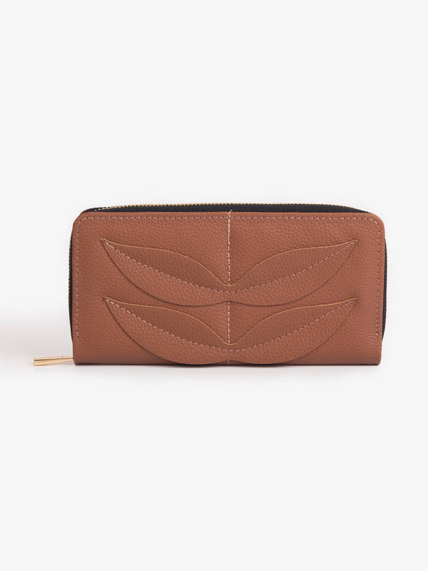 Leaf Patterned Wallet