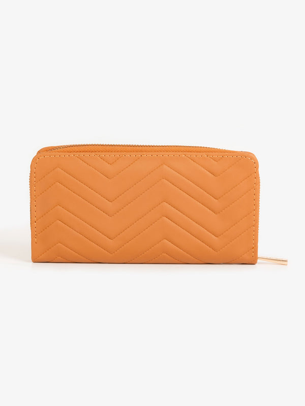 Chevron Stitch Wallet