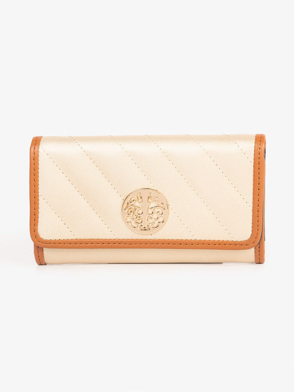 Two-tone Quilted Wallet