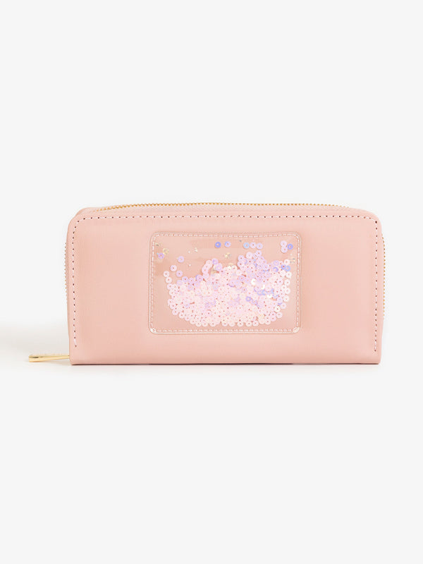 Pastel Sequin Wallet