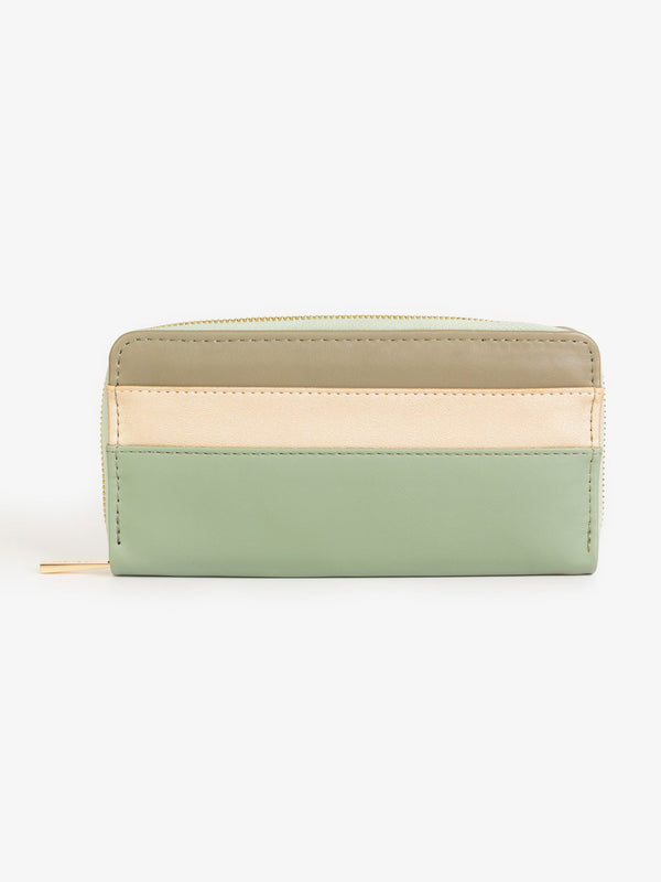 Classic Tricolor Wallet