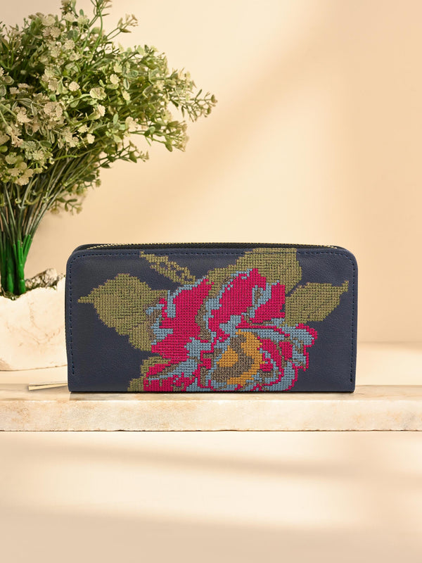 Embroidered Wallet
