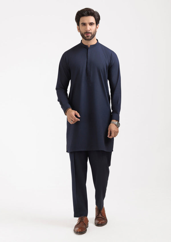 Navy-Blended-Kurta Trouser - (M25KPS2020)