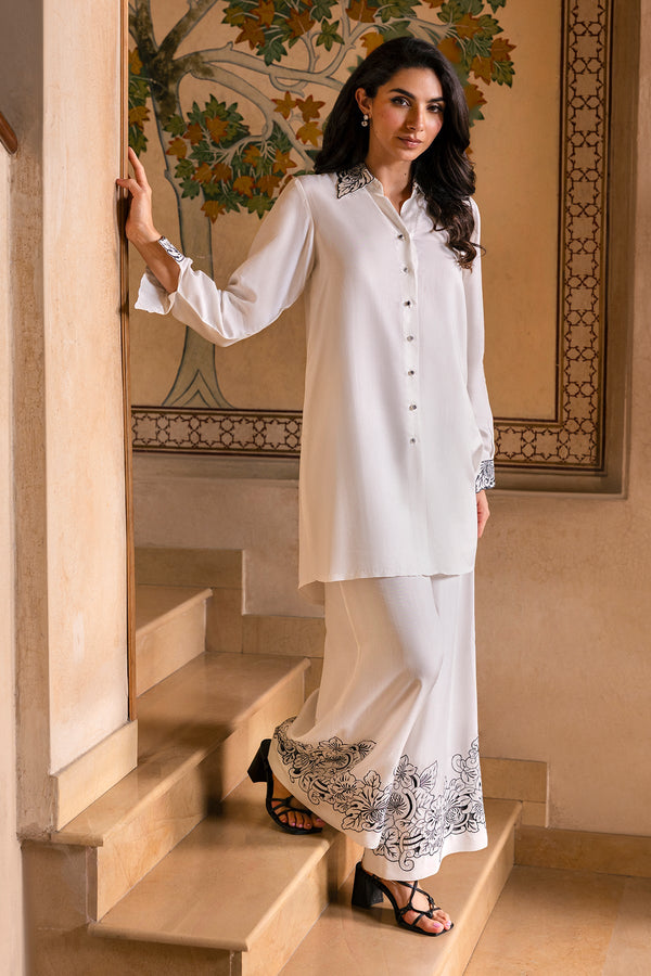 2 Piece - Embroidered Suit - MCP2001