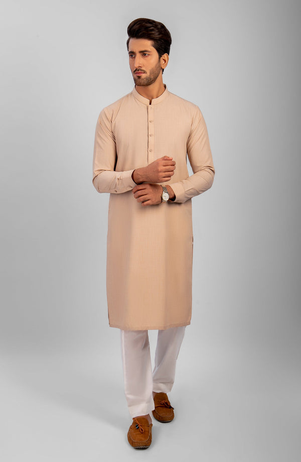 PEACH CASUAL KURTA