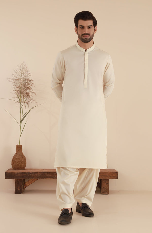 MEN KAMEEZ SHALWAR BEIGE