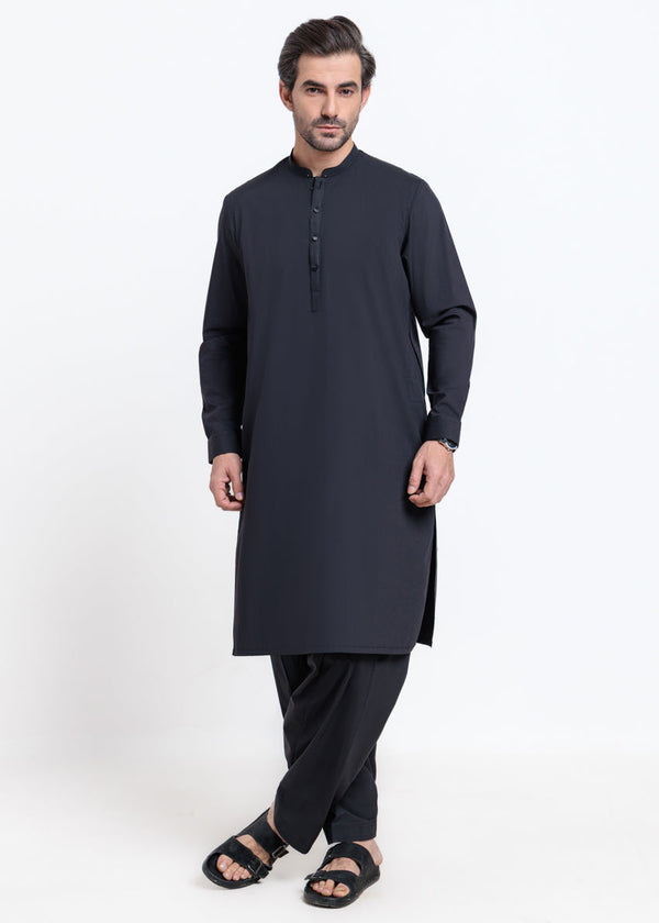 Black-Blended-Shalwar Suit - (MPS25SSS2083)
