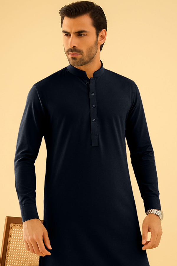 Unstitched Cotton Kurta Shalwar