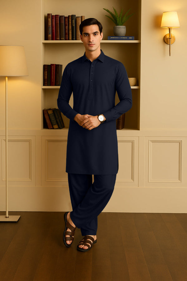 Unstitched Premium Blended Wear Suit