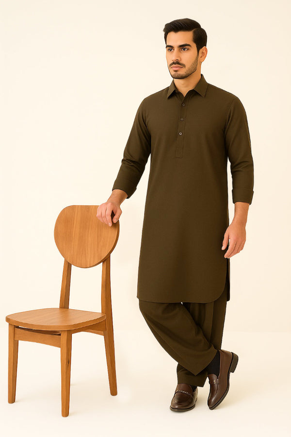 Unstitched Premium Blended Wear Suit