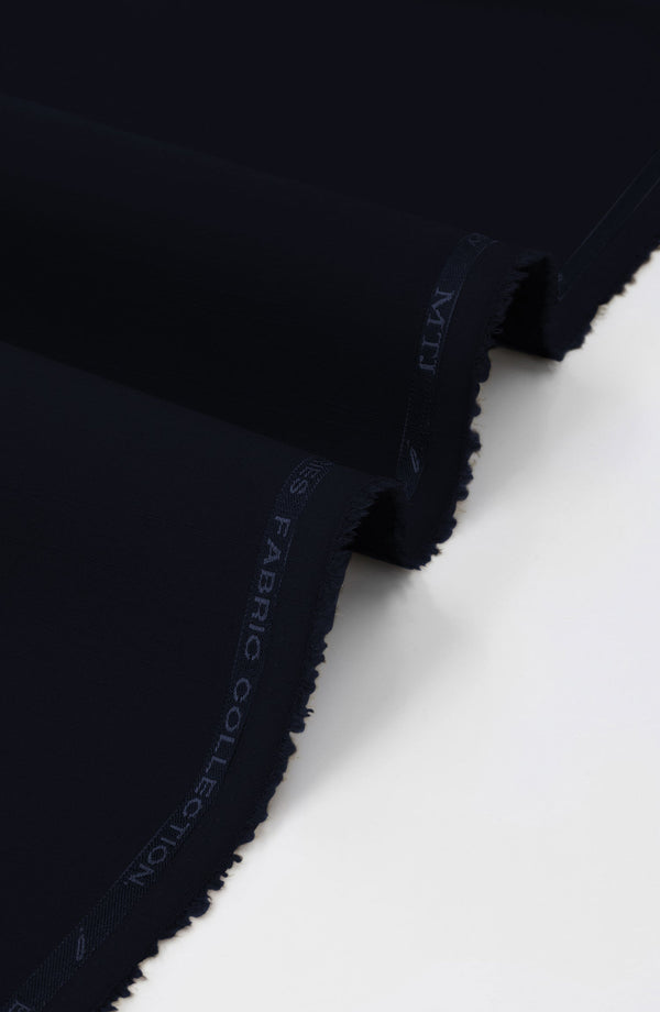 MTJ NAVY BLENDED UNSTITCHED