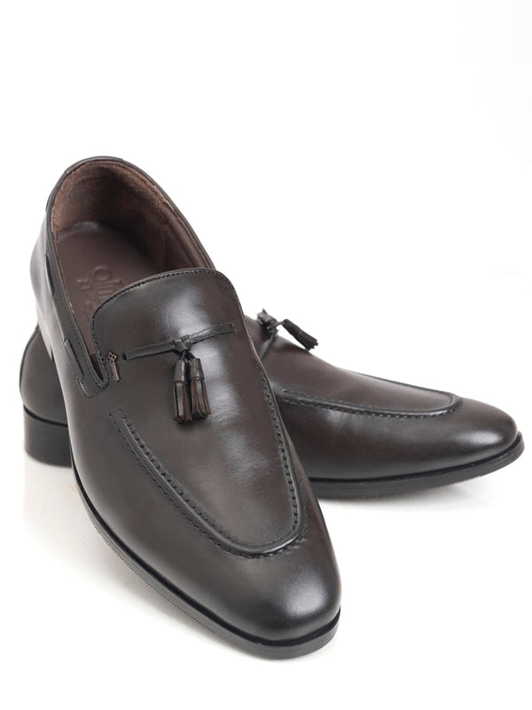 Brown Leather Shoes - AL-MSHO-044