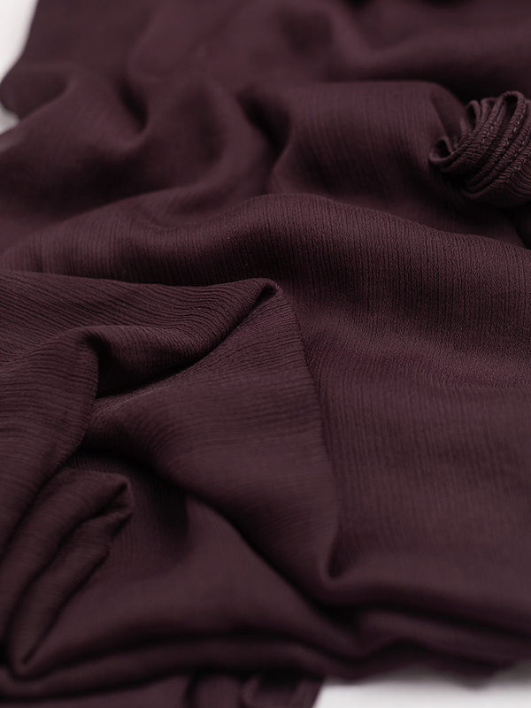 1PC Plain Chiffon Dyed Dupatta
