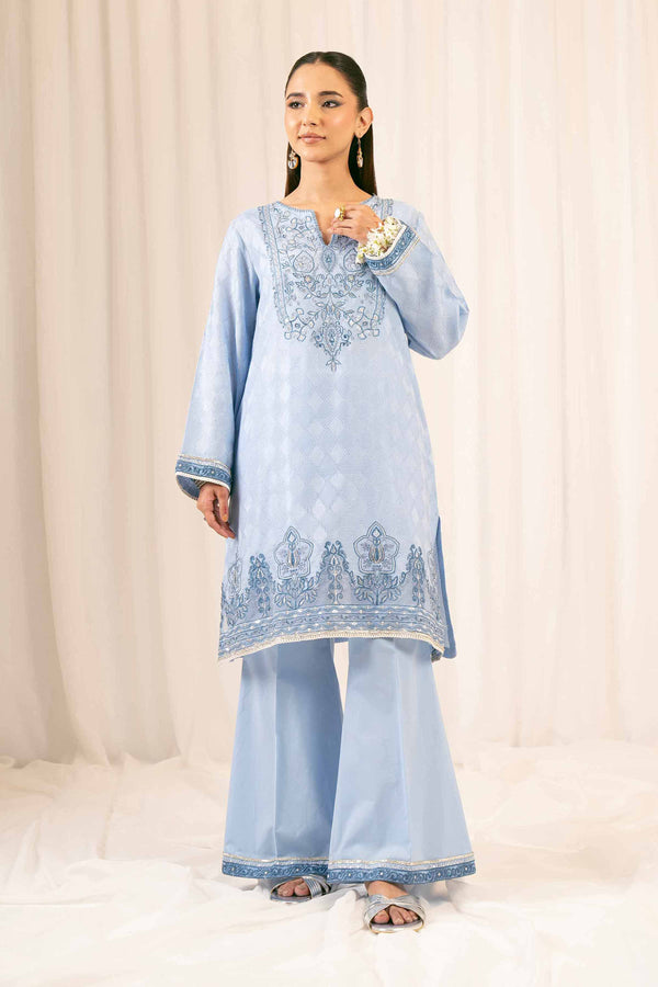 2 Piece - Embroidered Suit - PFE25-22