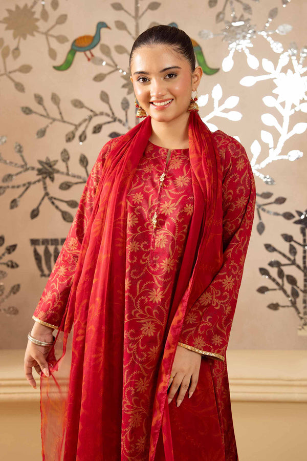 2 Piece - Printed Suit - PE25-291