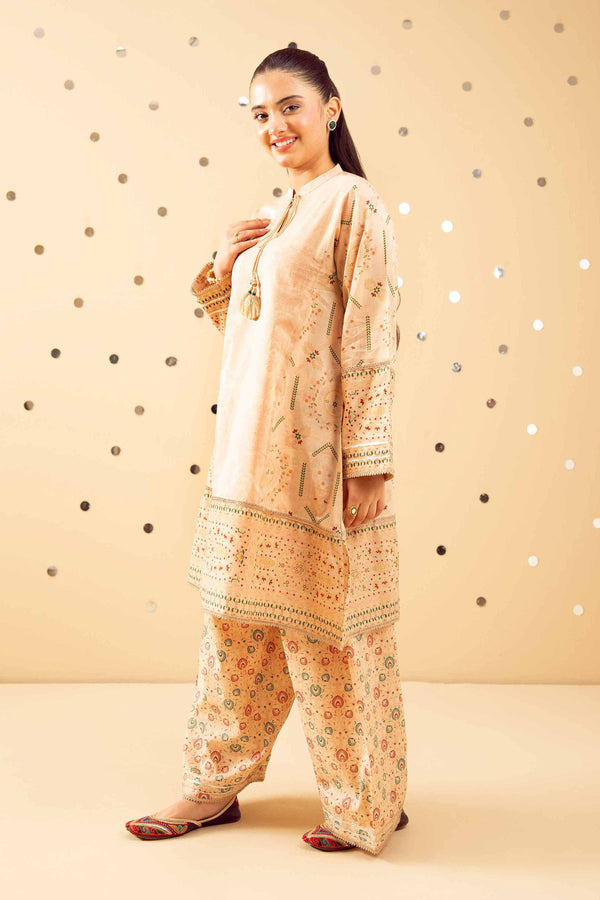2 Piece - Printed Suit - PE25-407