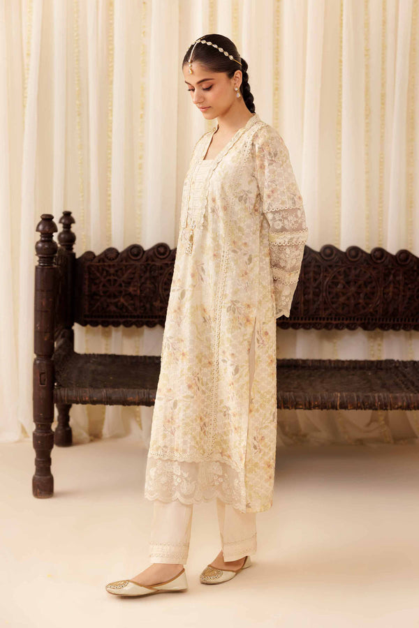 2 Piece - Embroidered Suit - PFE25-07