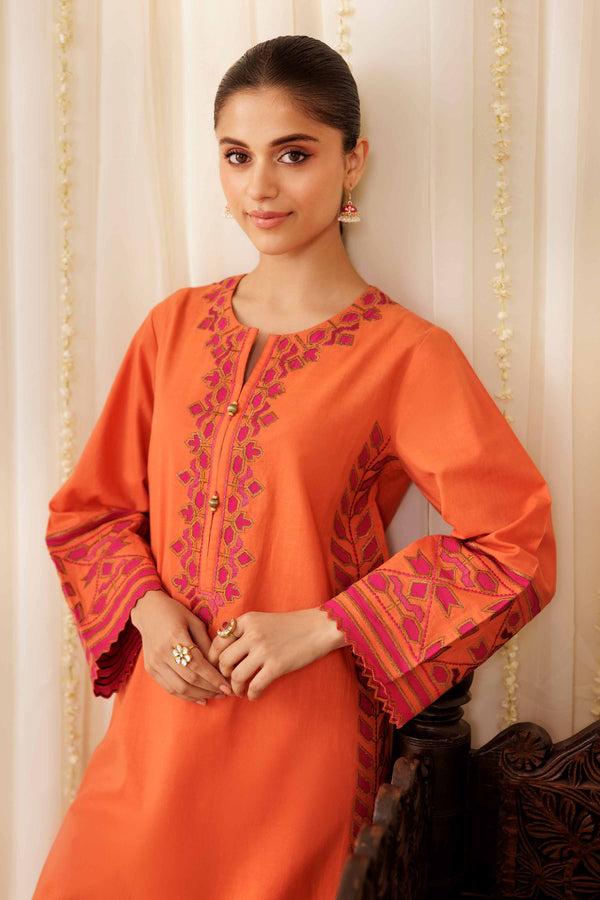 2 Piece - Embroidered Suit - PFE25-43