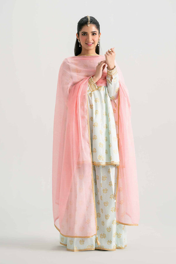 3 Piece - Printed Suit - PMD25-10 M