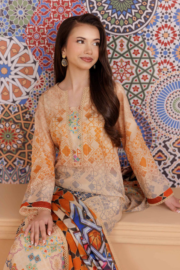 2 Piece - Printed Suit - PS25-157