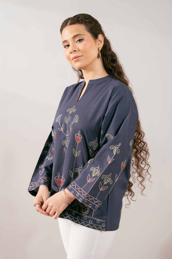 Embroidered Tunic - PS25-183