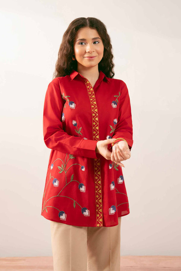 Embroidered Tunic - PS25-198