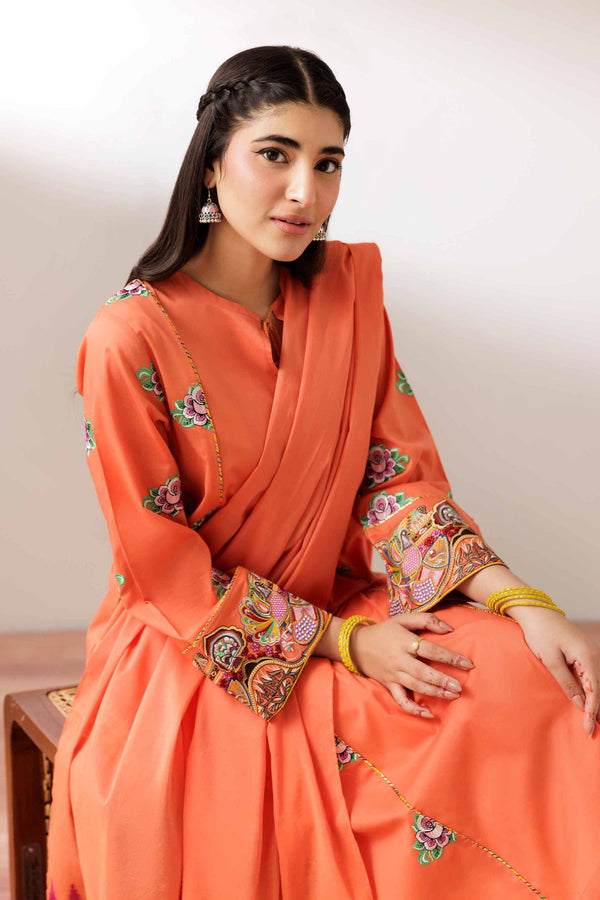 2 Piece - Embroidered Suit - PS25-199