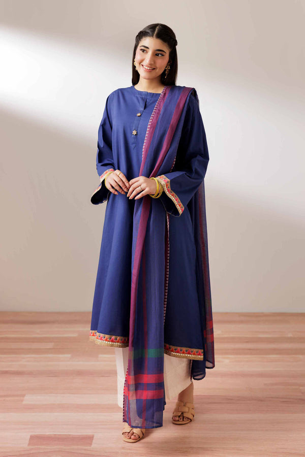 2 Piece - Embroidered Suit - PS25-260
