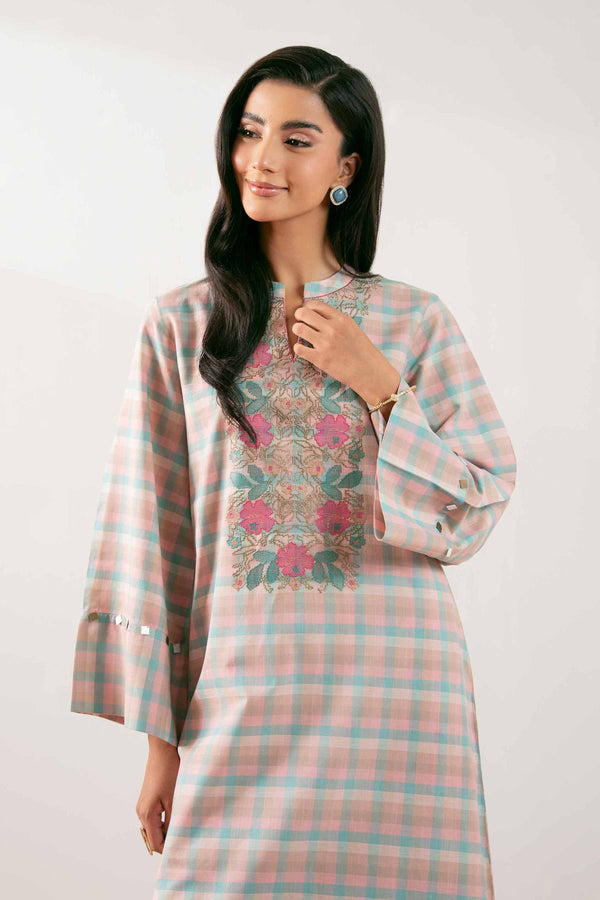 2 Piece - Embroidered Suit - PS25-66