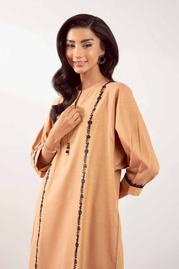 2 Piece - Embroidered Suit - PS25-81