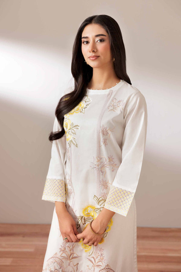 2 Piece - Embroidered Suit - PUS25-75